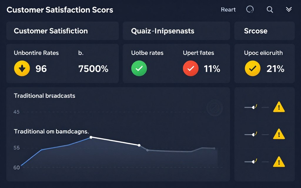 customer satisfaction metrics for segmented emails