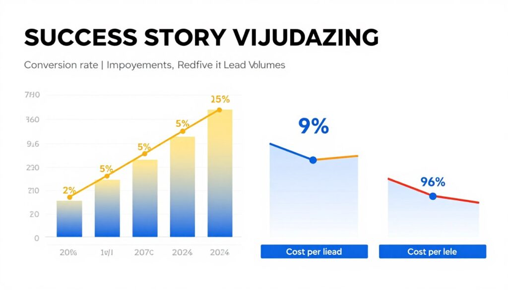 customer success metrics showing quiz marketing results