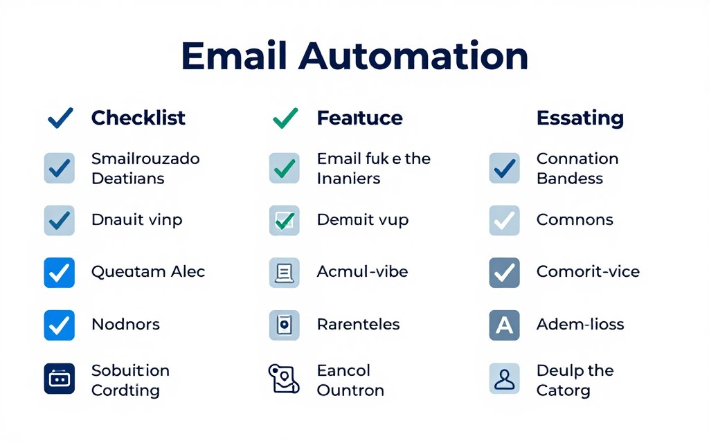 email automation platform feature checklist