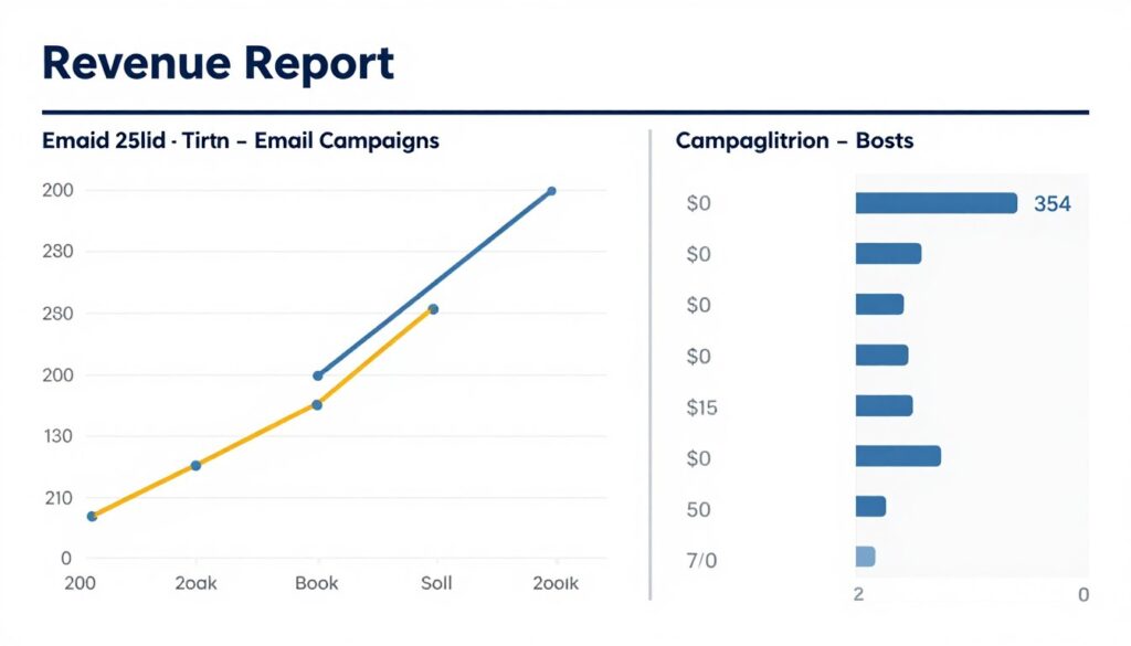 email campaign revenue attribution report
