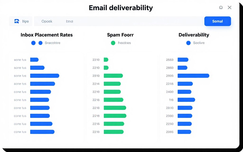 email deliverability metrics dashboard