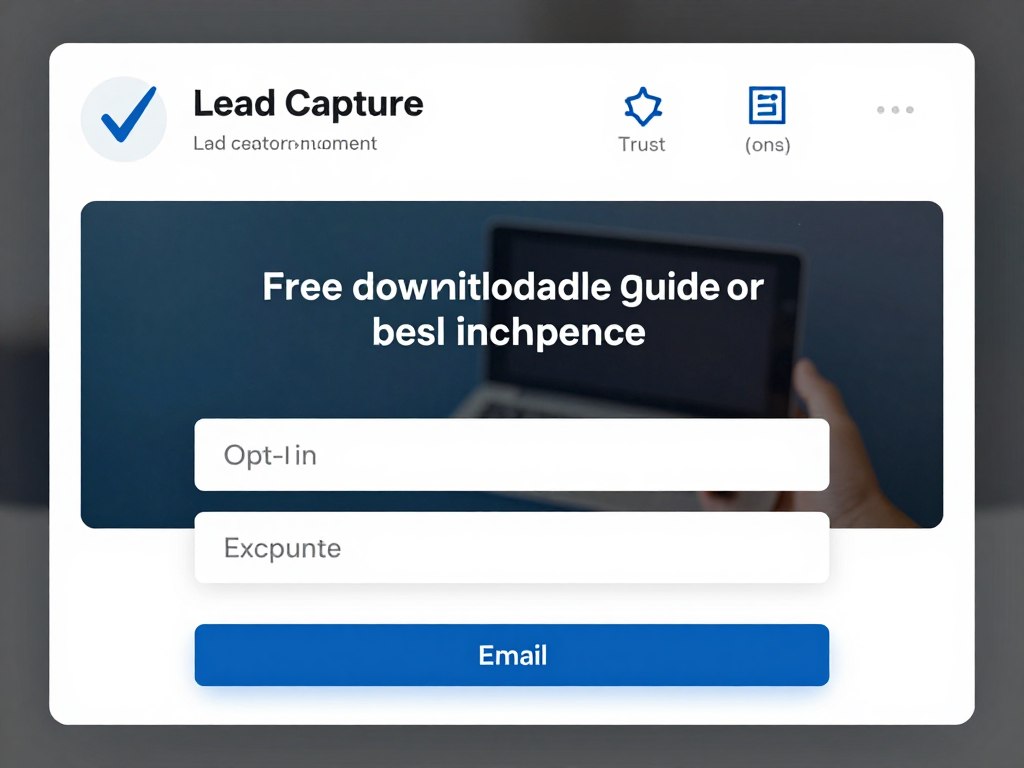 email list building quiz with opt-in form and lead magnet offer