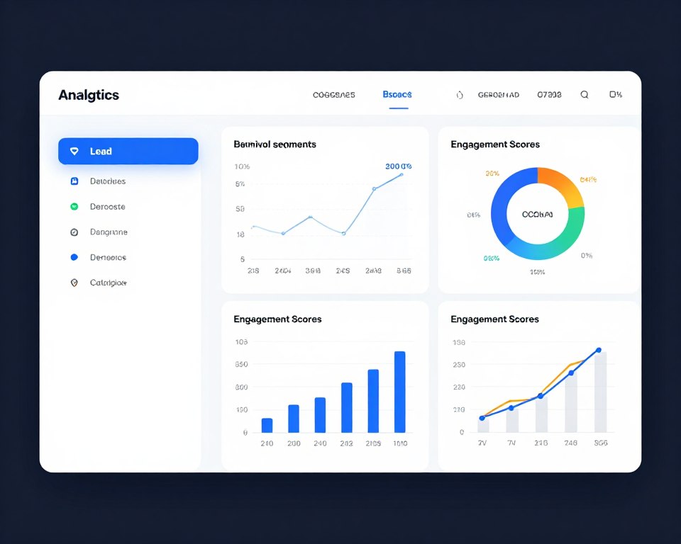 lead segmentation dashboard with audience categories