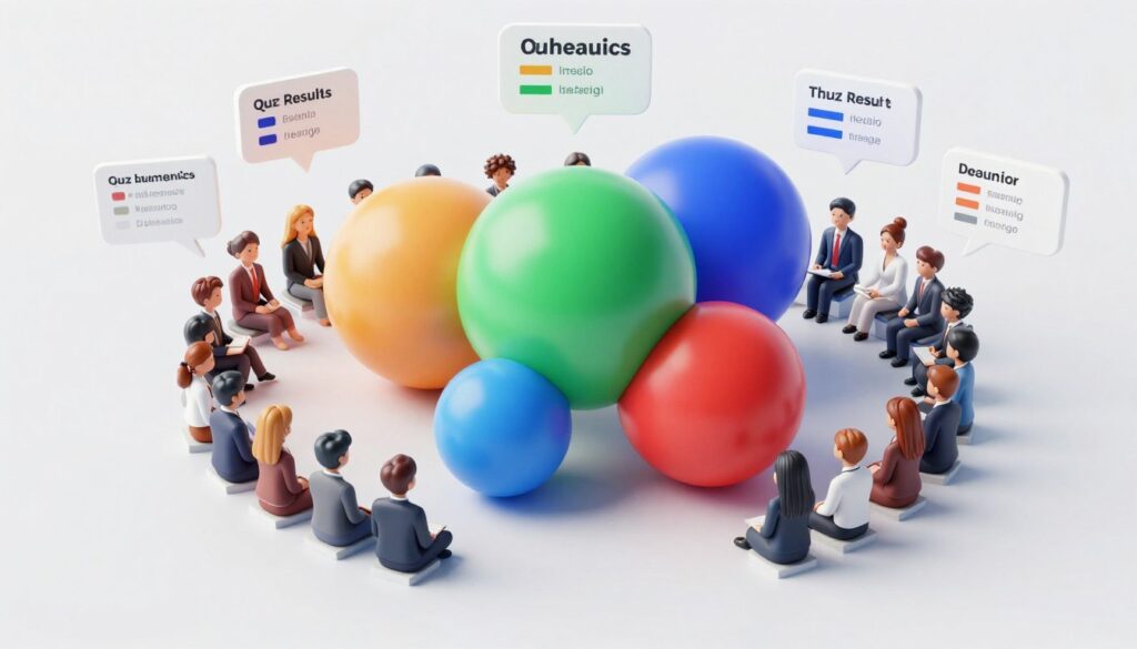 multi-dimensional audience segmentation visualization