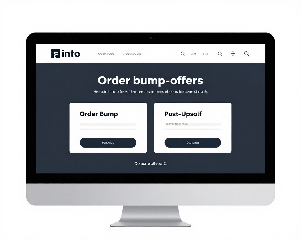 order bump and upsell integration in funnel