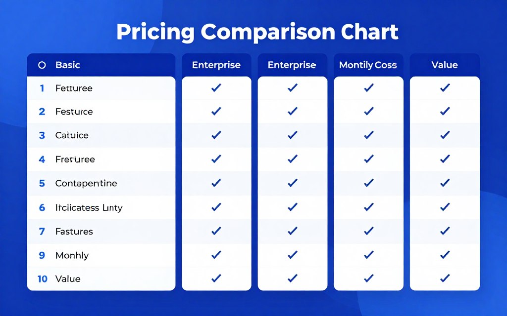 pricing comparison chart for engagement platforms