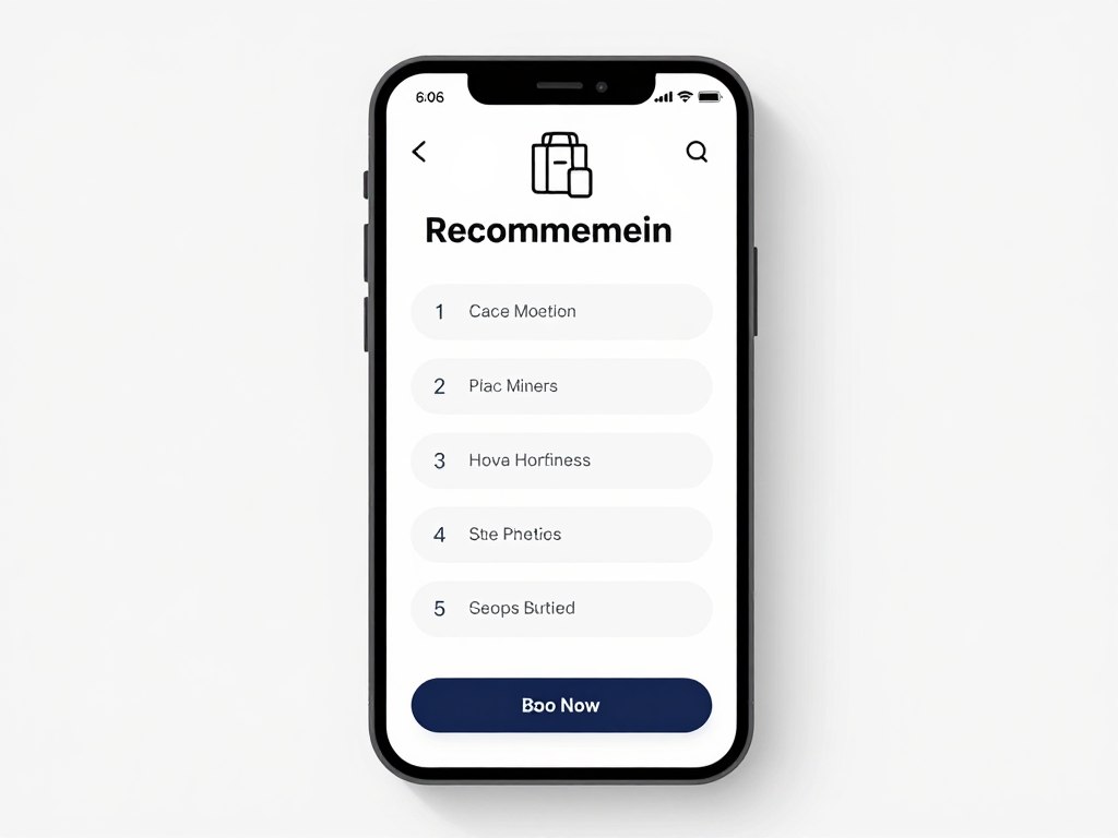 product recommendation quiz interface