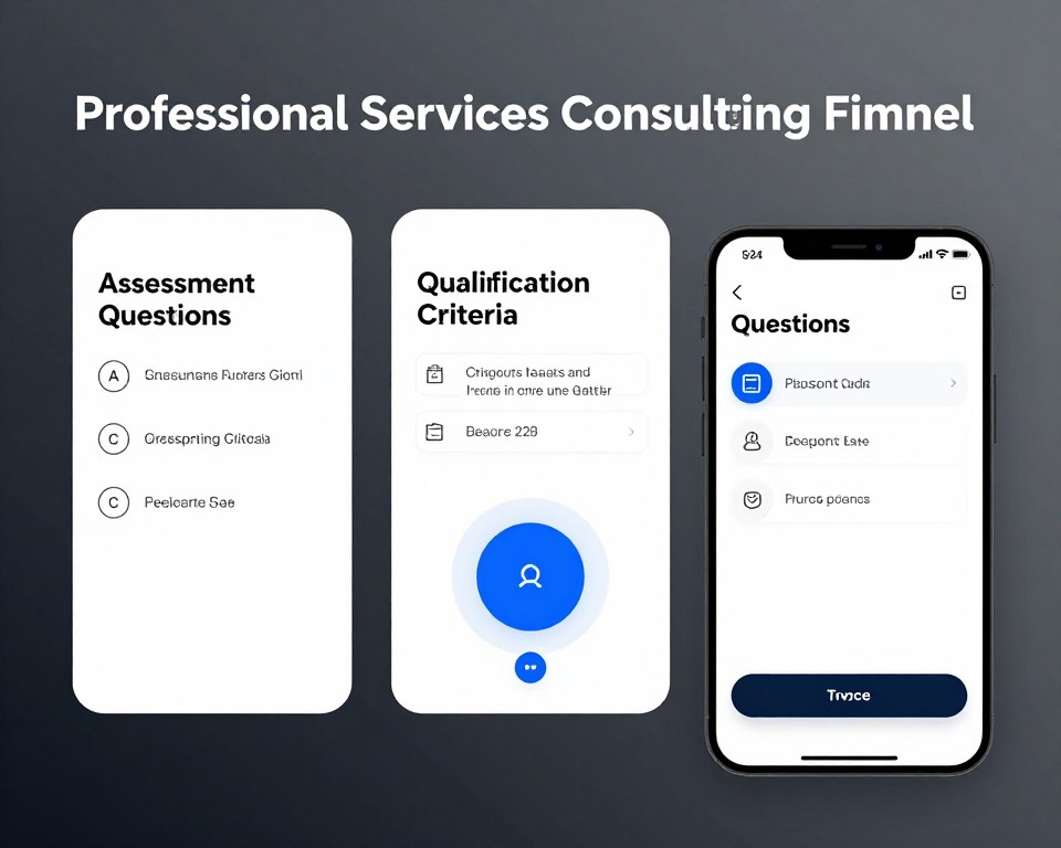 professional services consultation funnel