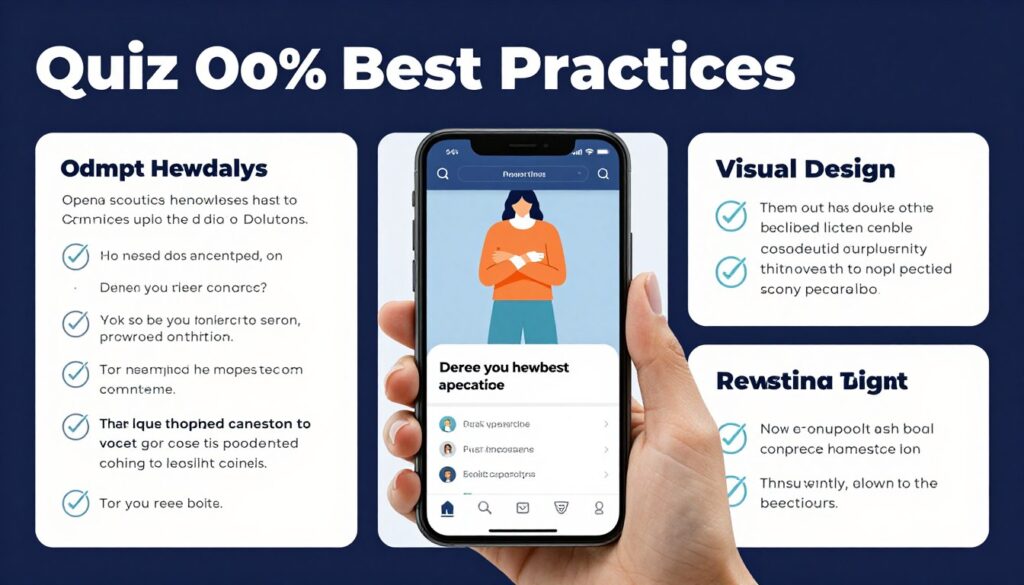 quiz creation best practices checklist and design elements