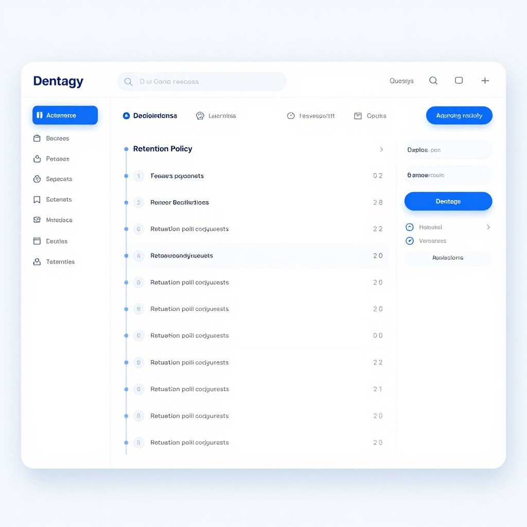 quiz marketing platform data management dashboard with retention policy settings
