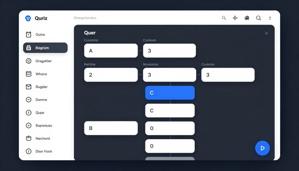 quiz marketing platform drag-and-drop builder interface with template selection