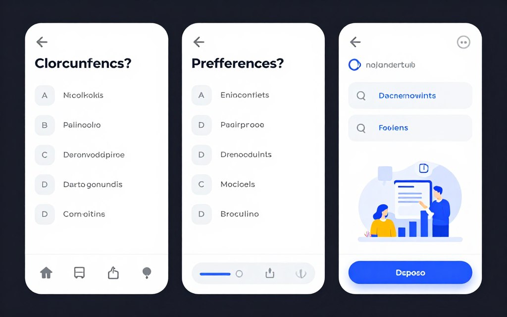 quiz question design for effective segmentation